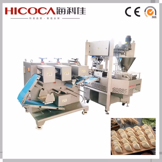 Intelligent Quick Frozen Pizza Base Machine Wonton Dumpling Wrapper Production Line