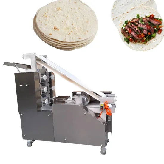Automatic Dumpling Empanadas Pizza Wonton Dough Skin Wrapper Gyoza Tortilla Making Machine