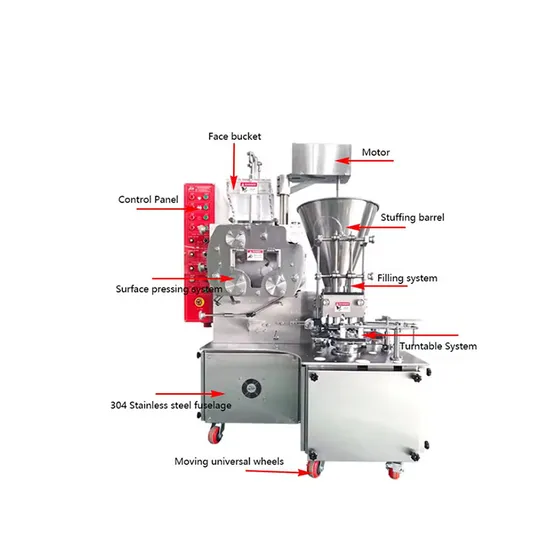 Automatic Wonton Dry Steaming Machine High Efficiency Wonton Machine Multi