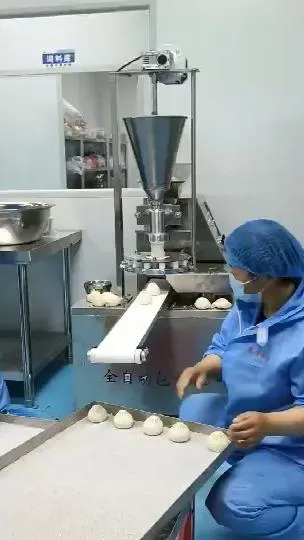 Bun Making Machine Automatic Small Steamed Stuffed Baozi Momo Making Machine Siomai Momo Making Machine 