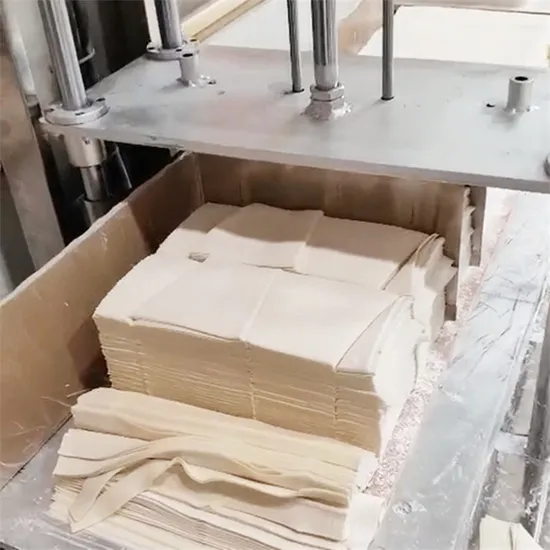 Grain Product Automatic Momo Empanada Samosa Round Dough Sheet Gyoza Wonton Dumpling Maker Skin Wrapper Making Machine Price 