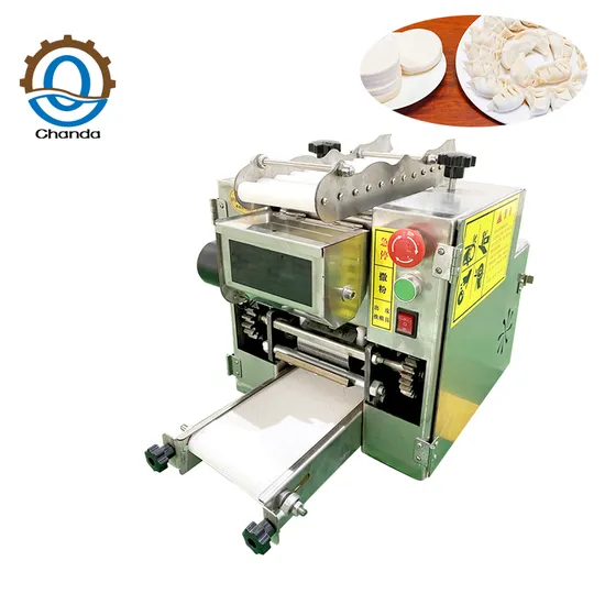 Wonton Making Machine Dumpling Wrapper Making Machine Dumpling Skin Wrapper Machine 