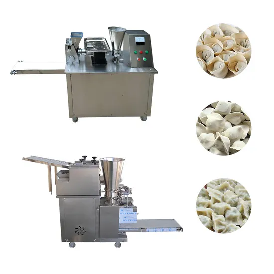 Small Dumpling Wonton Making Machine Automatic Lumpia Momo Gyoza Making Machine 