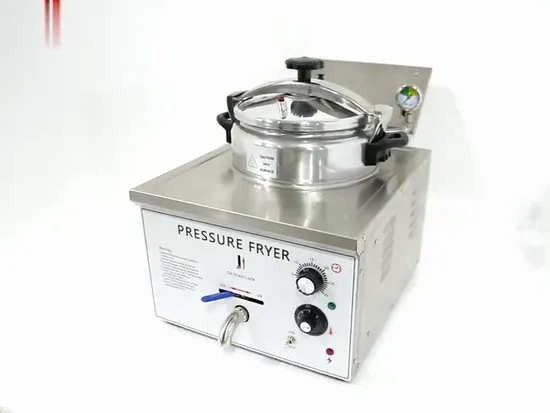 Commercial Electric Chicken Pressure Deep Fryer Restaurant Snack Shop Fryers Machine 