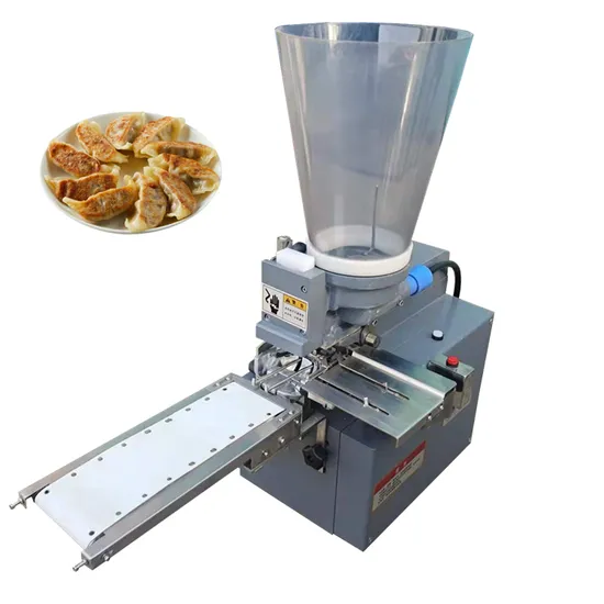 Small Tabletop Semi Automatic Gyoza Wrapper Wrapping Machine Dumpling Maker Making Machine 