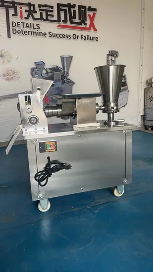 Good Quality Automatic Shaomai Big Wonton Gyoza Dumpling Empanada Making Machine 