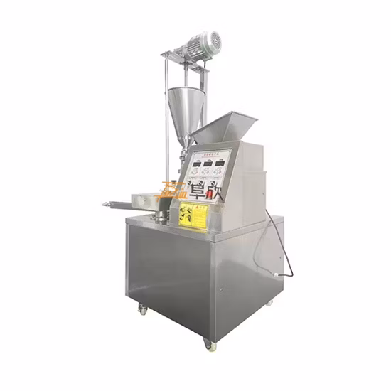 Hot Sale Dimsum Baozi Processing Machine/Steamed Bread Meat Baozi Maker/Momo Stuffed Bun Making Machine 
