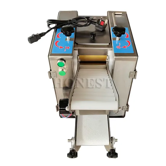 Electric Chapati Making / Spring Roll Wrapper / Dumpling Skin Machine / Wonton Wrapper Machine 