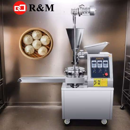 Best Price RM Electric Commercial Use Amazon Online Xiaolong Bao Baozi Bun Momo Bread Dough Press Making Forming Moulder Tools Cutter Machine for Sale Near Me 